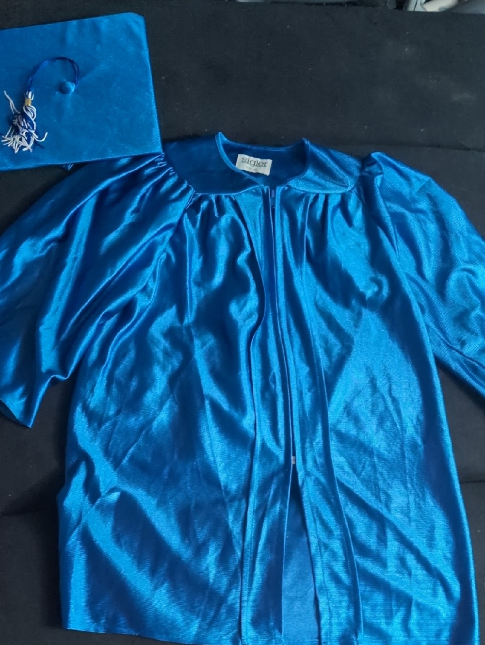 Royal Blue Graduation Gown with Tassel